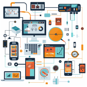 미드저니로 생성한 디지털리터러시 AI 이미지